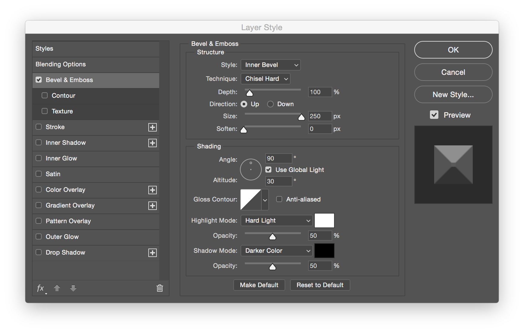 Bevel and Emboss basics with Photoshop - Blackbird Publishing