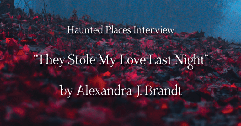 Interview: “They Stole My Love Last Night” by Alexandra J. Brandt
