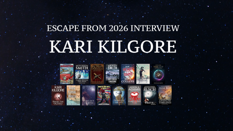 Interview with Kari Kilgore — Making Time for Justice — Escape from 2026 StoryBundle