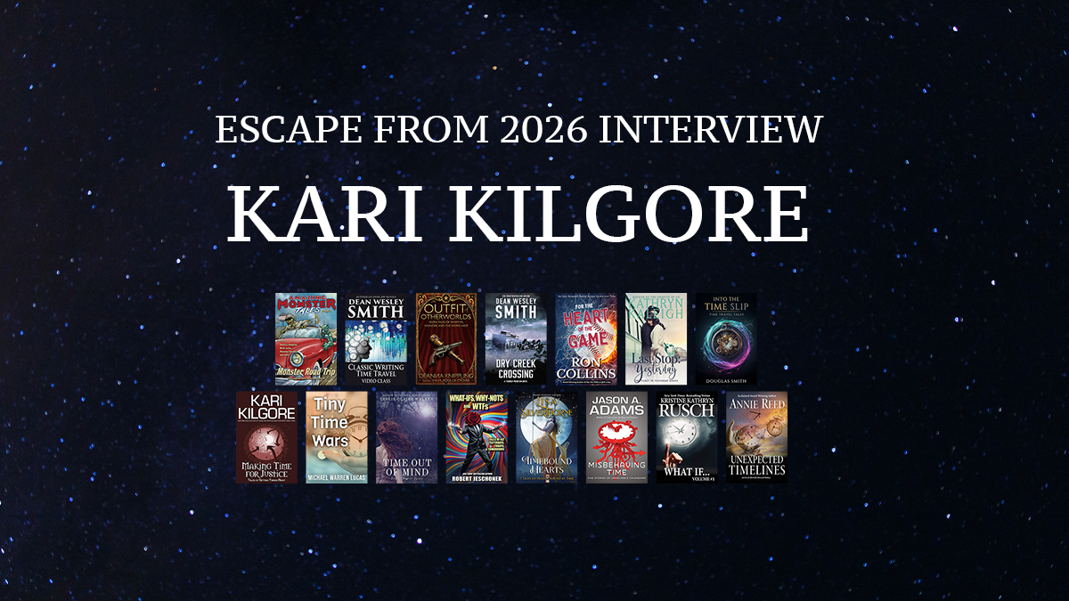 Interview with Kari Kilgore — Making Time for Justice — Escape from 2026 StoryBundle