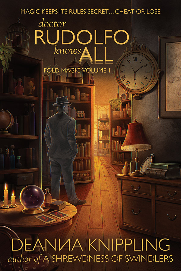 Cover of The Fold Magic Stories (Doctor Rudolfo Knows All) by DeAnna Knippling